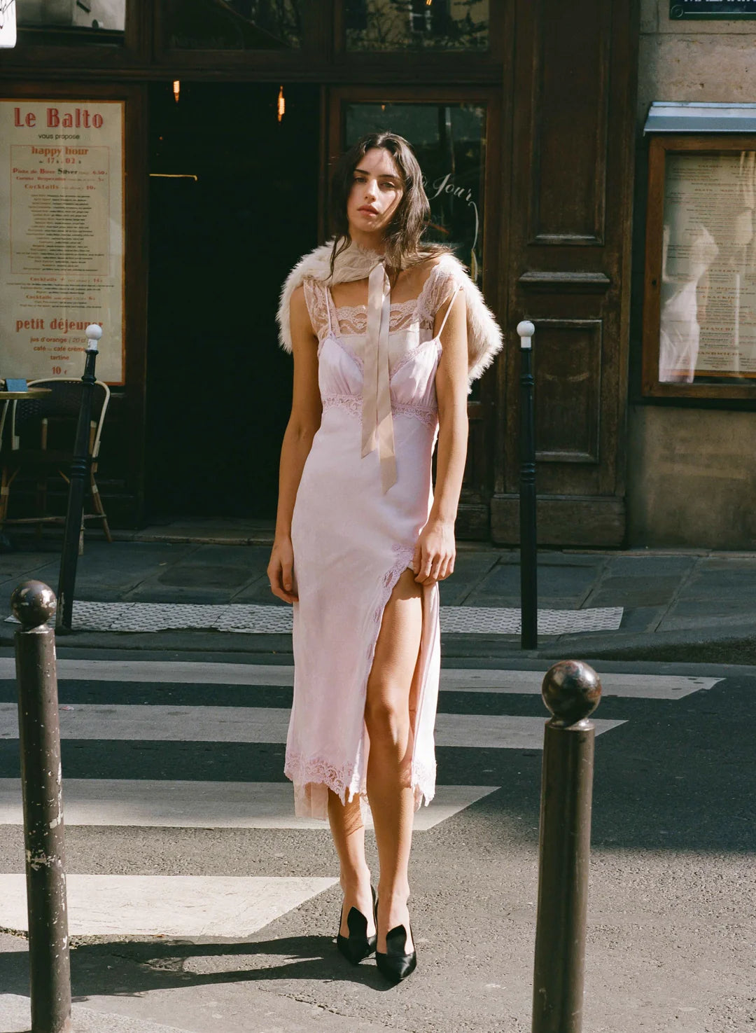 Chiara Midi Dress - Lilac
