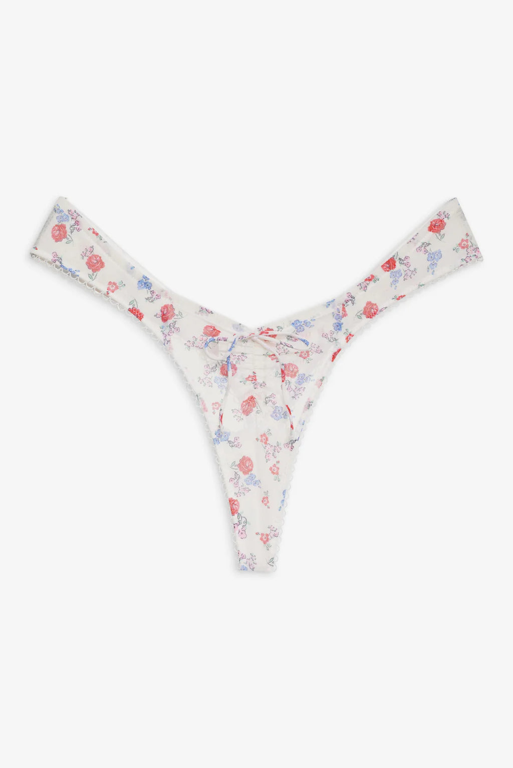 Lottie Thong Pantie - Red + White