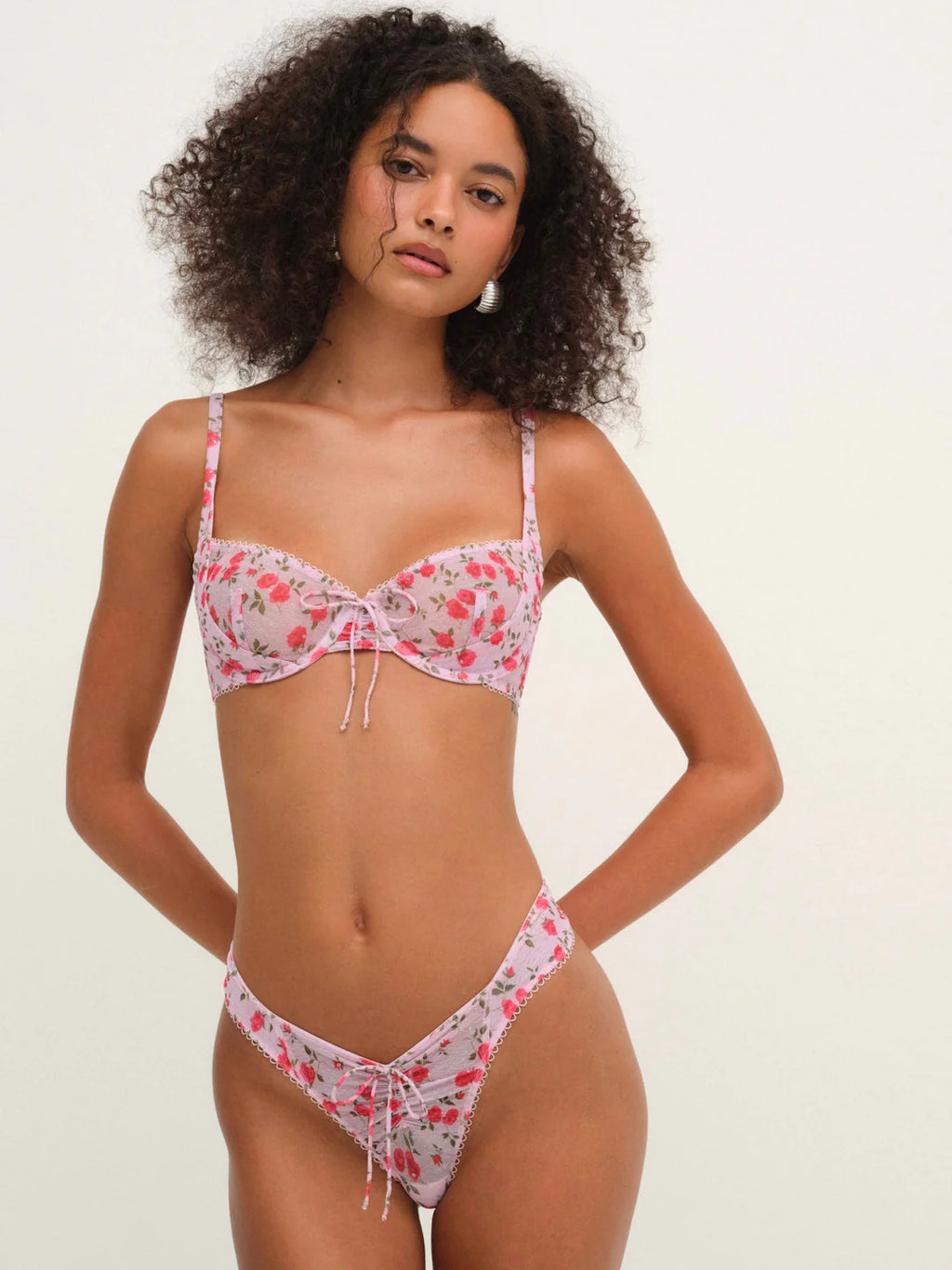 Lottie Underwire Bra - Pink