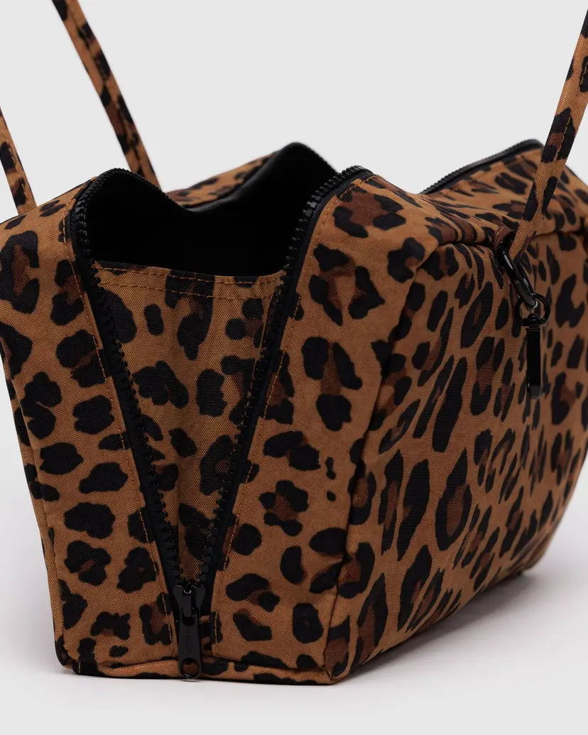 Nylon Bowler Bag- Leopard