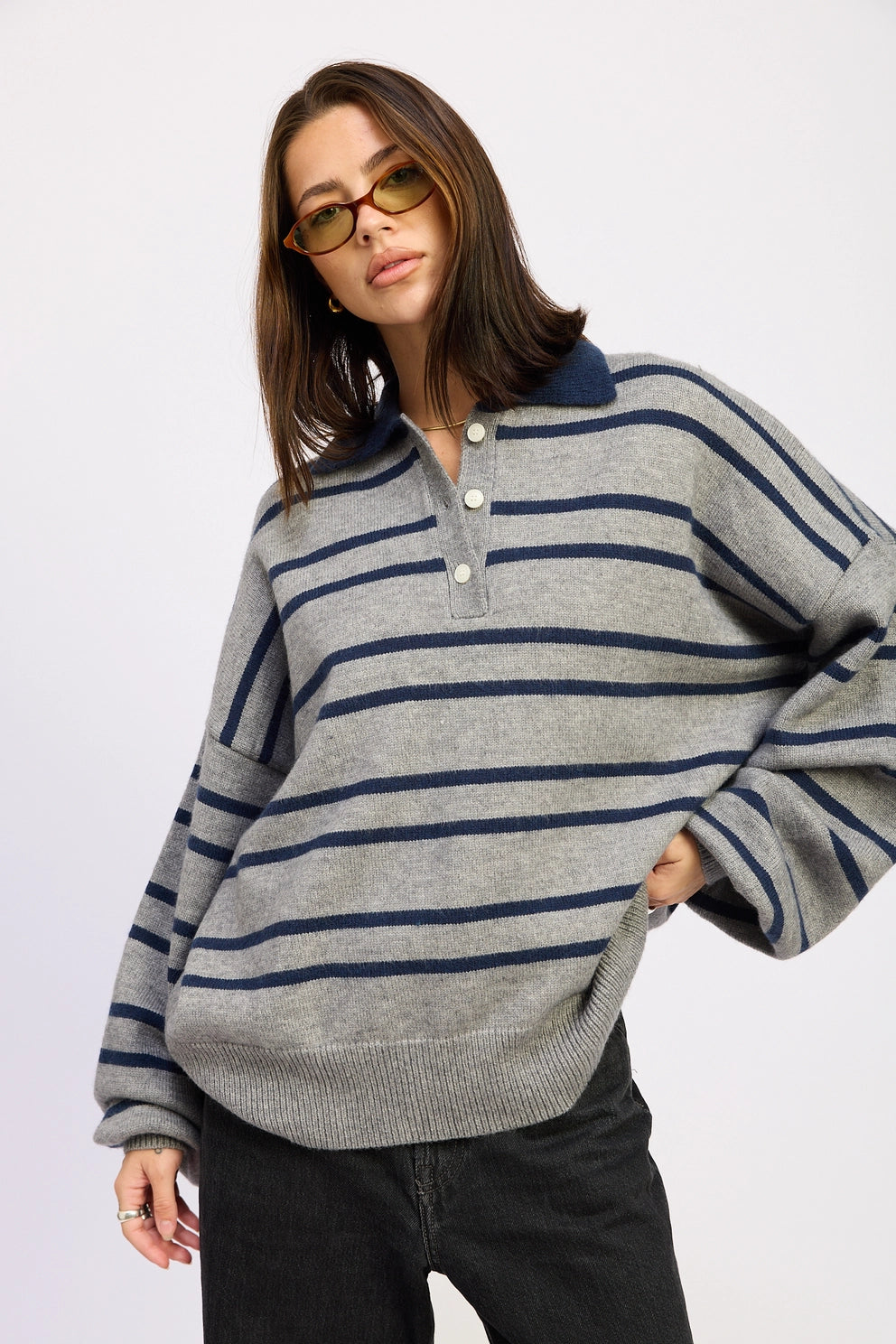 Emory Sweater - Grey