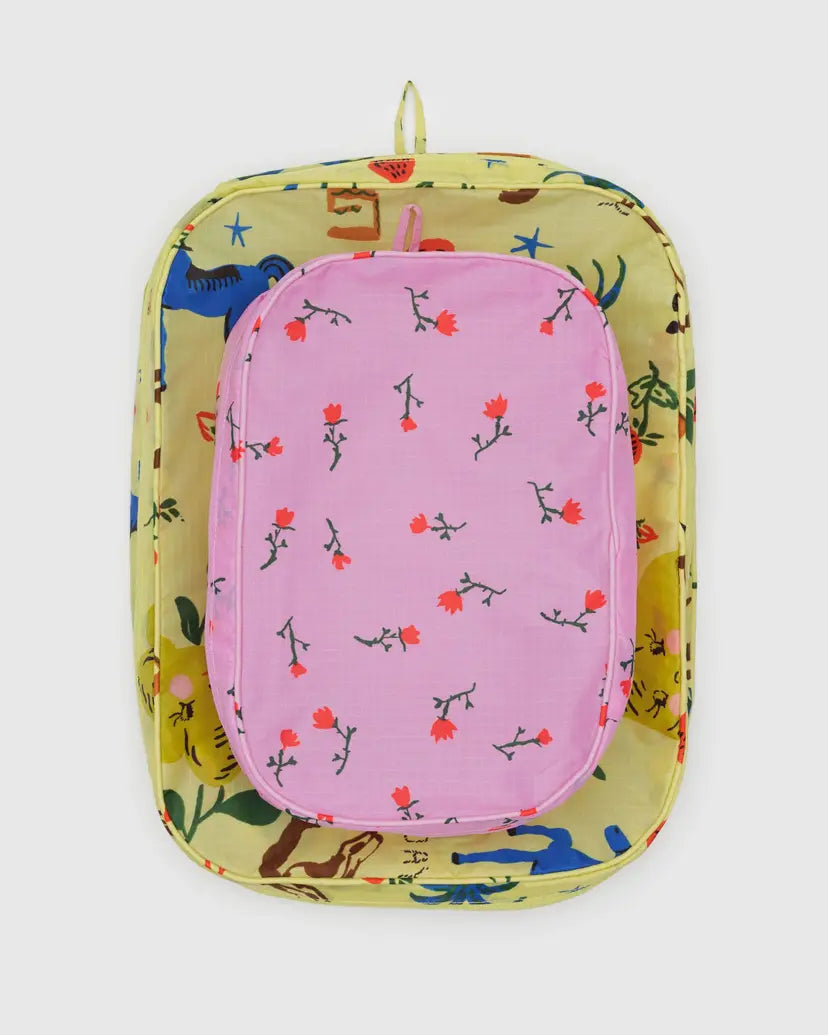 Packing Cube Set- Painted Prarie