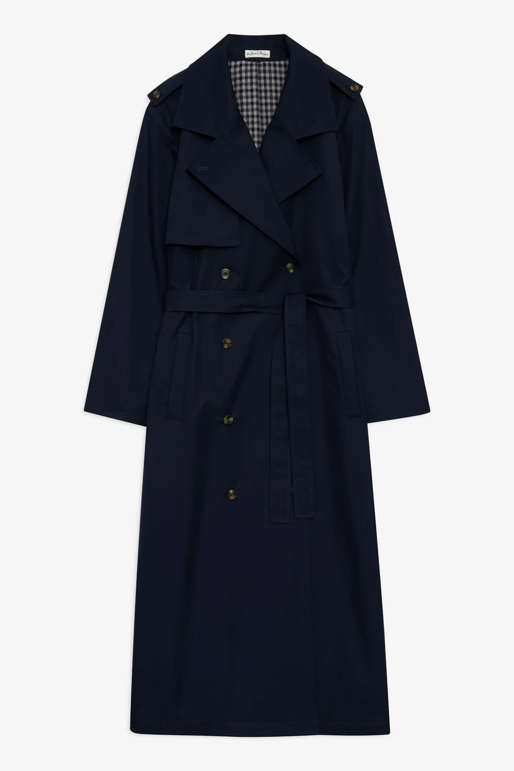 Reese Trench Coat - Navy