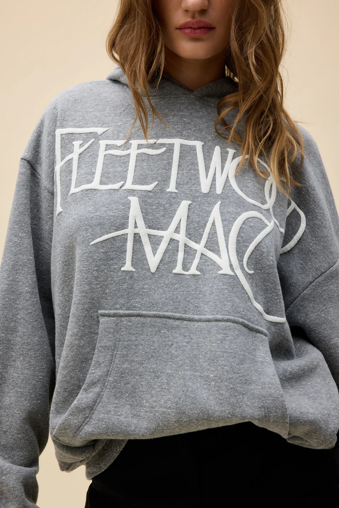 Fleetwood Mac Logo Oversized Hoodie