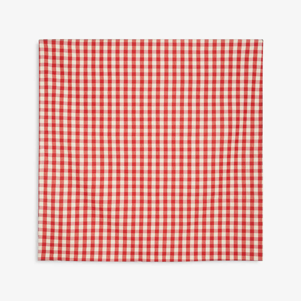 Scotch Bonnet Gingham Headscarf