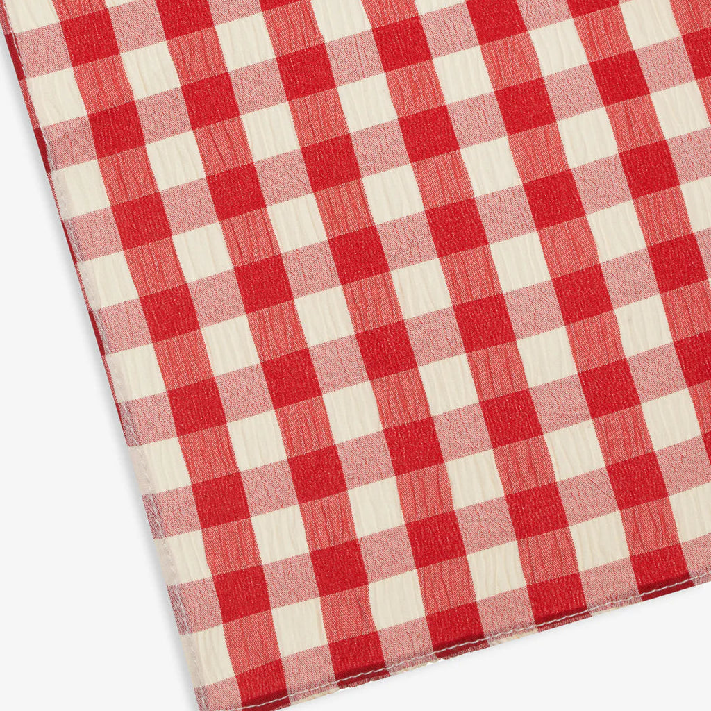 Scotch Bonnet Gingham Headscarf