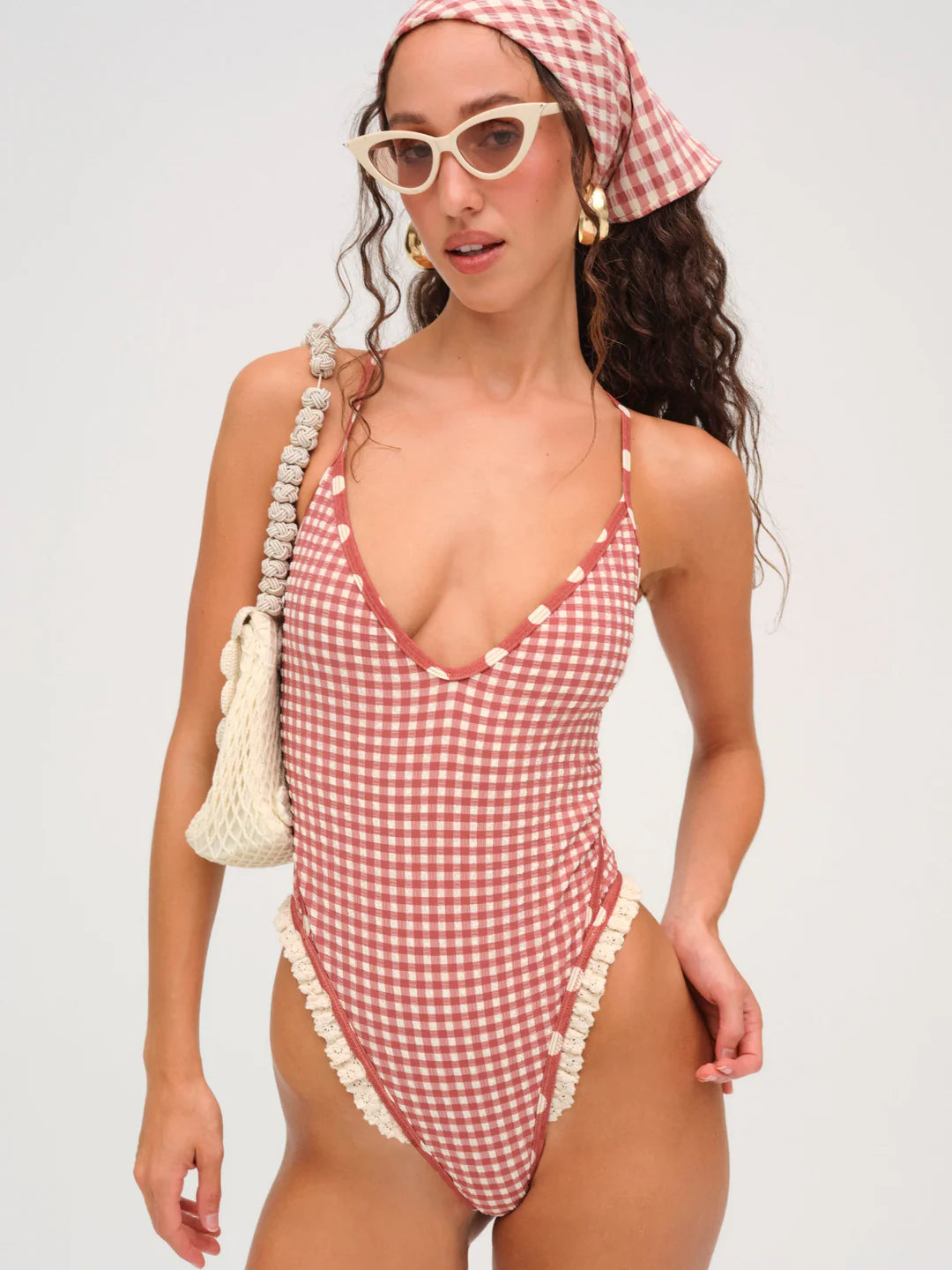 Strappy One Piece Swimsuit