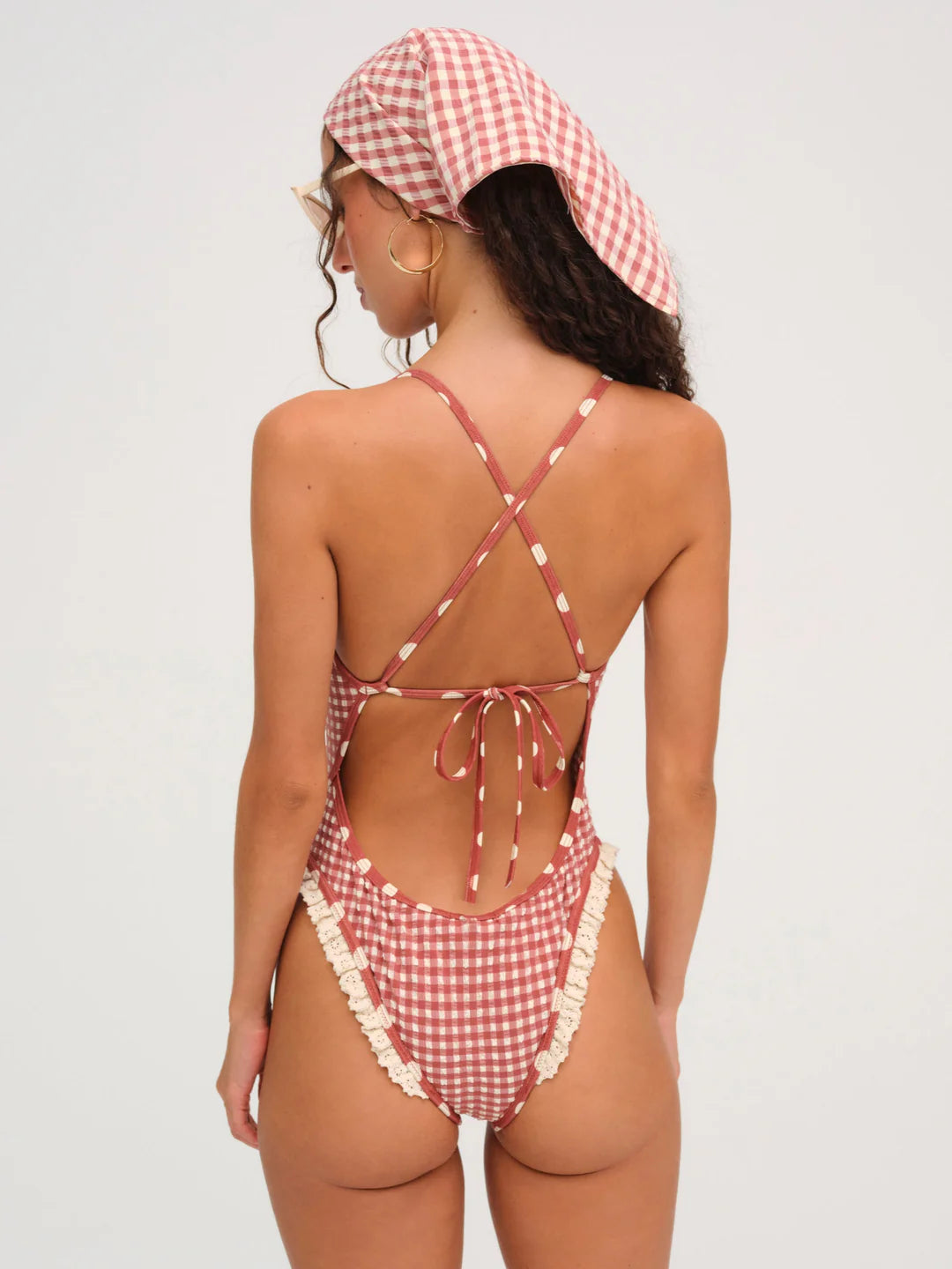 Strappy One Piece Swimsuit