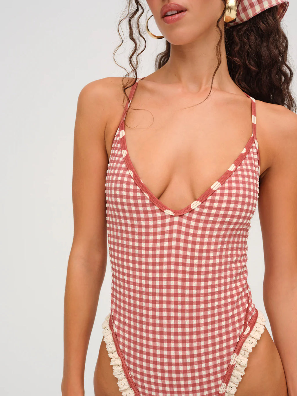Strappy One Piece Swimsuit
