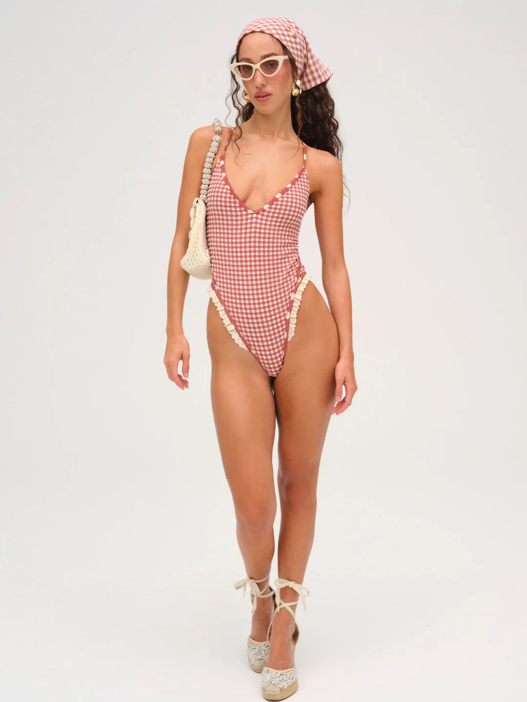 Strappy One Piece Swimsuit