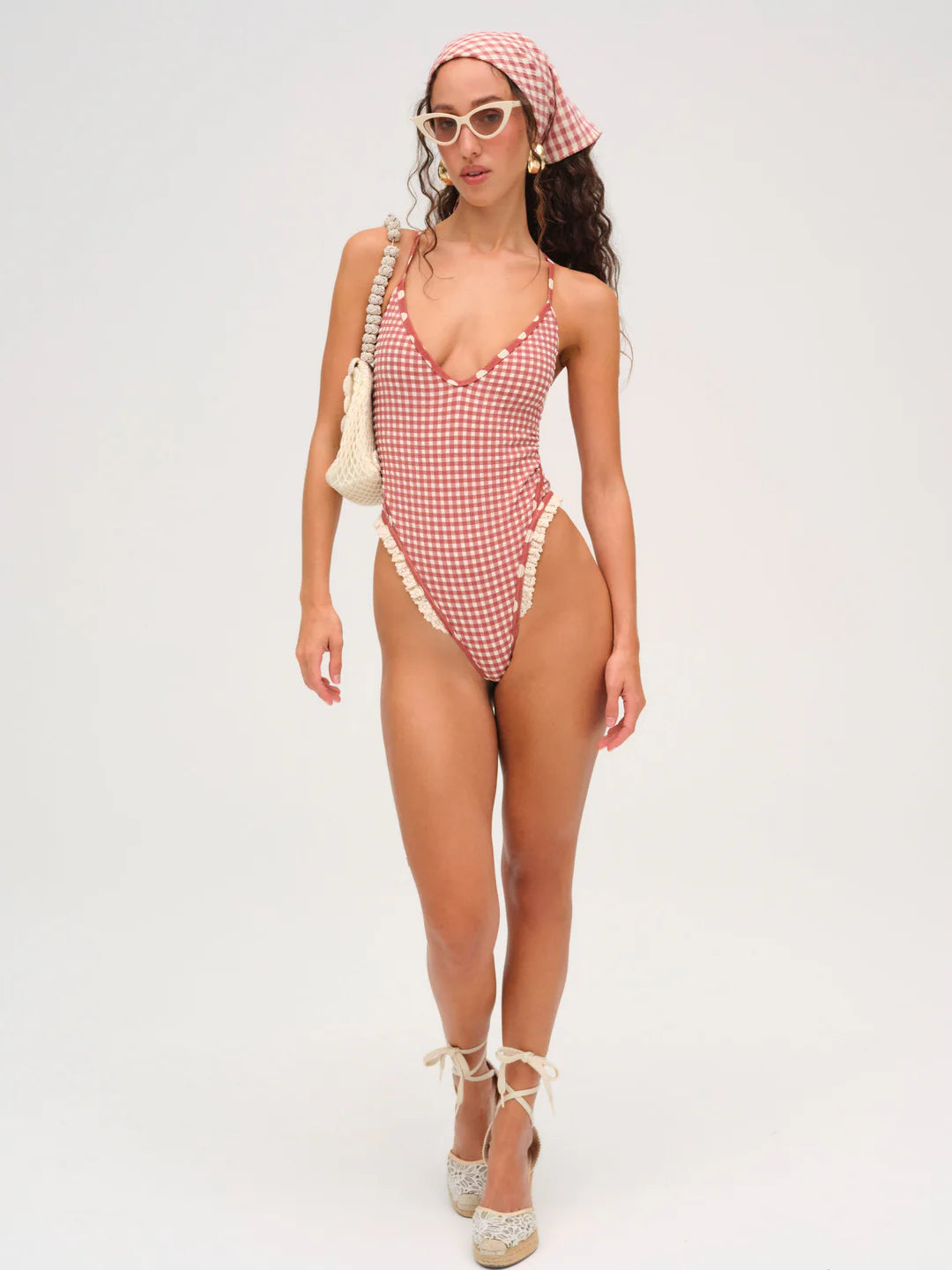 Strappy One Piece Swimsuit