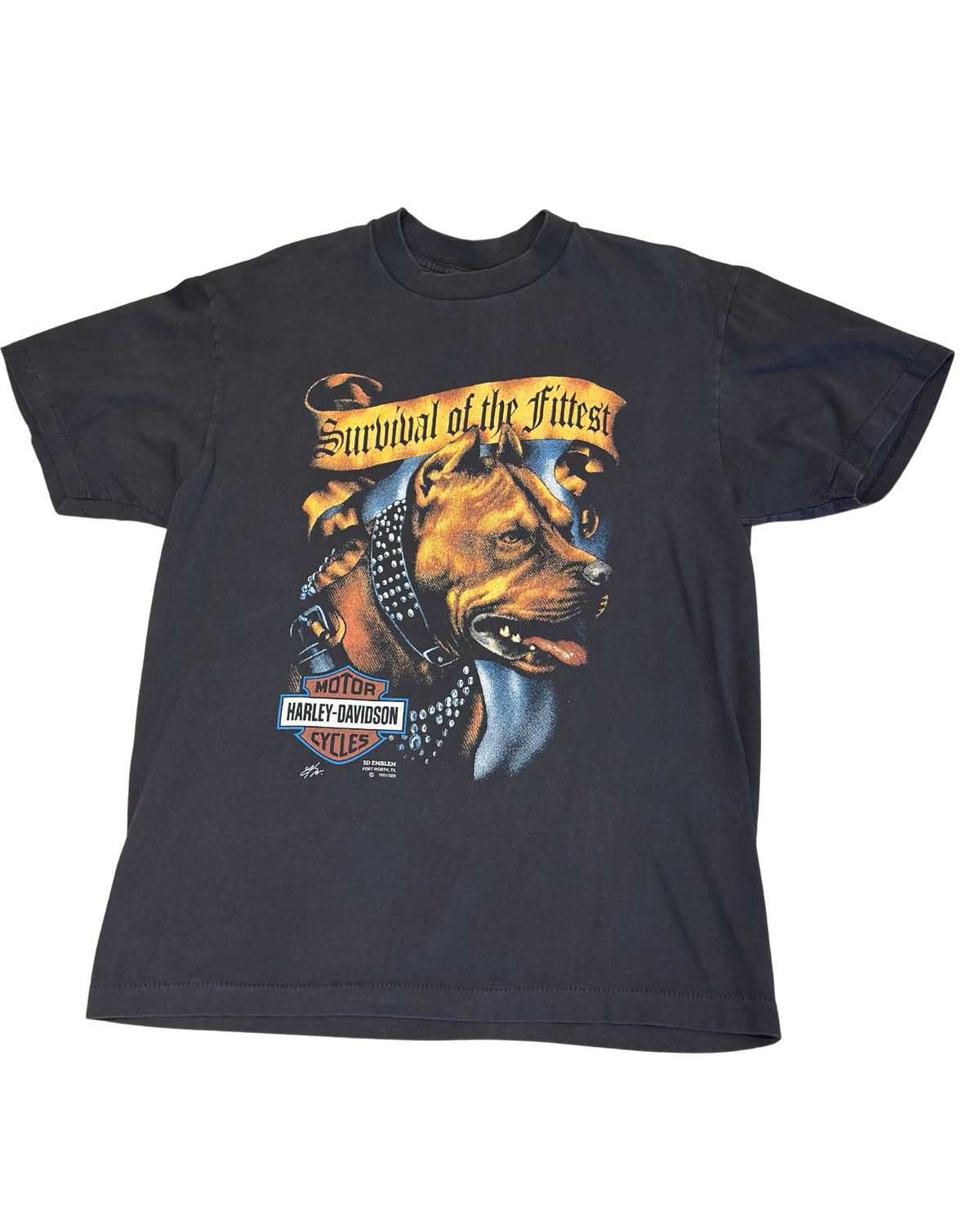 REPRINT Harley Survival of the Fittest Tee