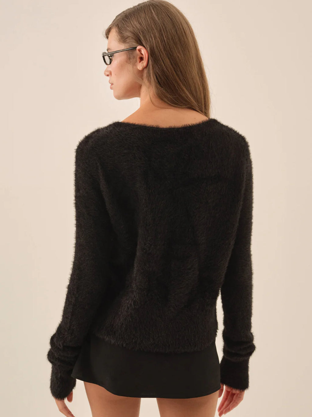Tayla Knit Cardigan - Black
