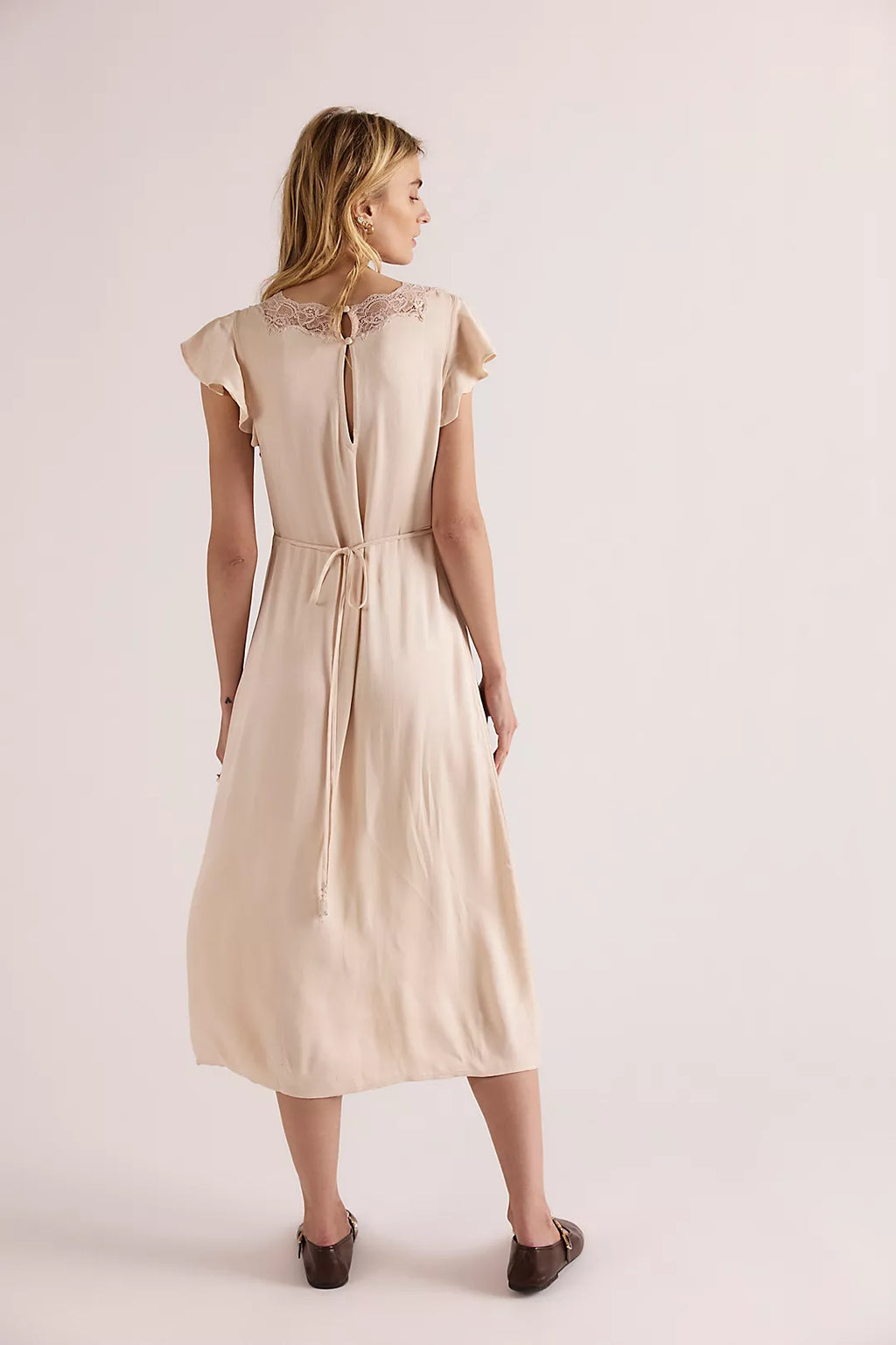 Tied With Joy Midi Dress