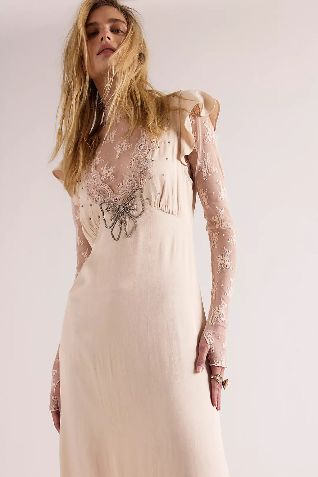 Tied With Joy Midi Dress