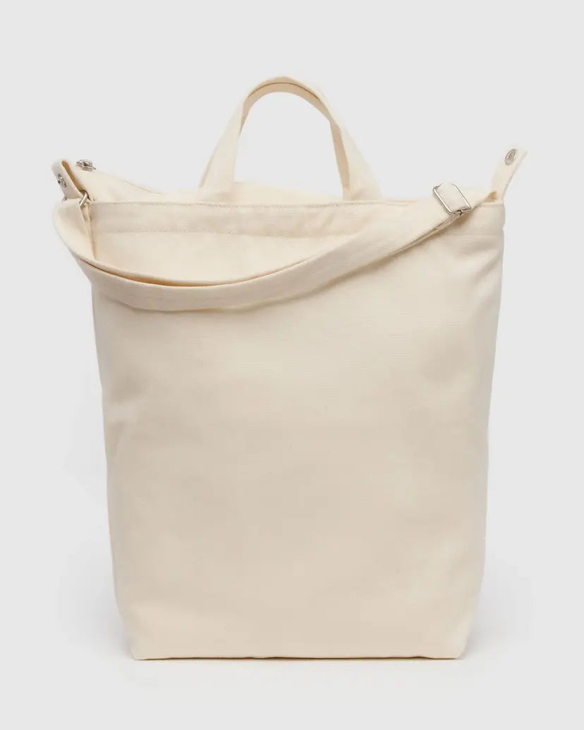 Zip Duck Bag- Natural Canvas