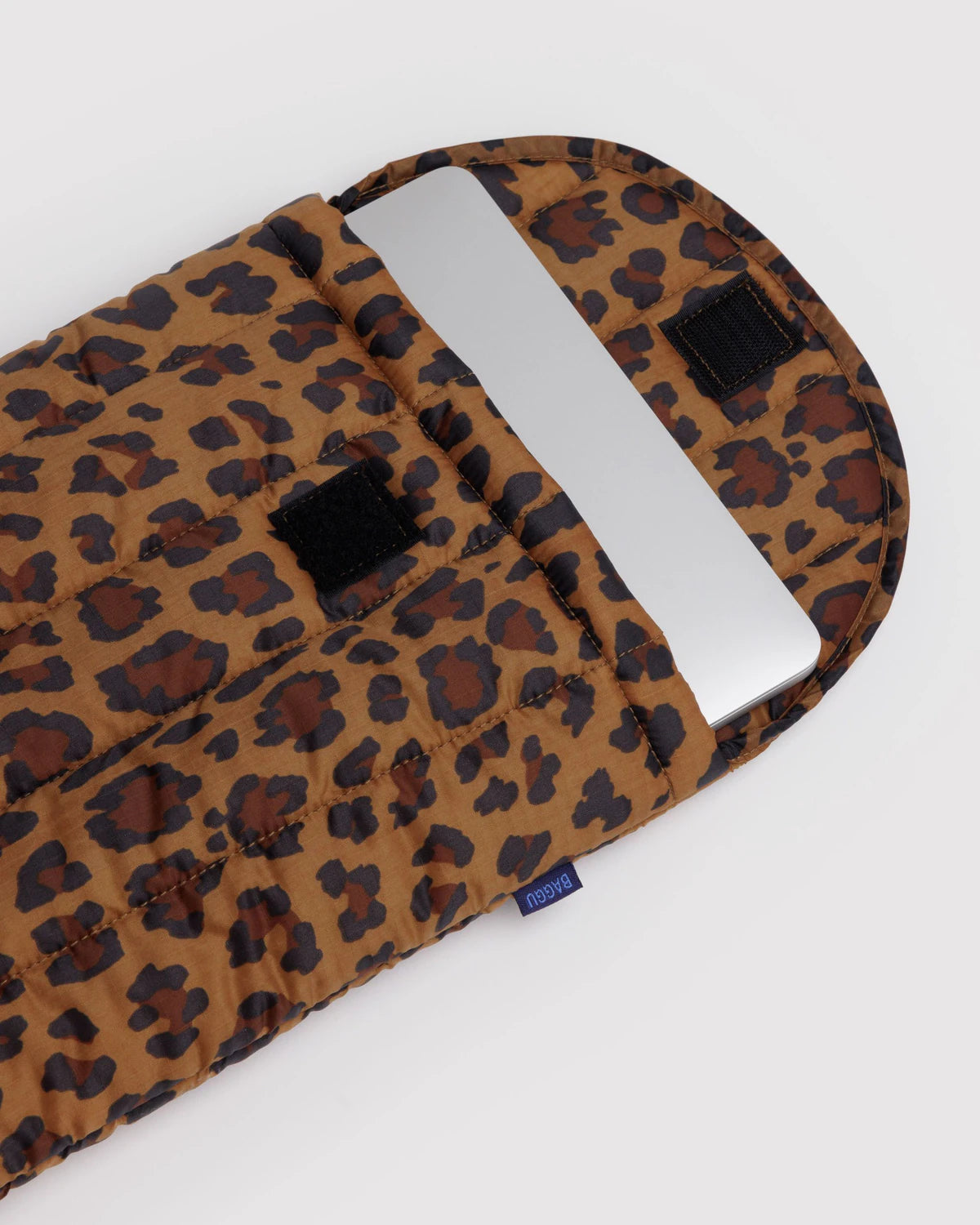 Puffy Laptop Sleeve - Leopard