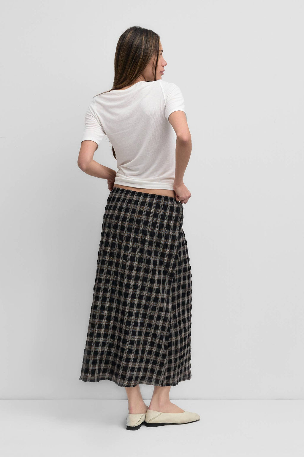 The Soft Short Sleeve Top | Sheer Knit Short-Sleeve Top