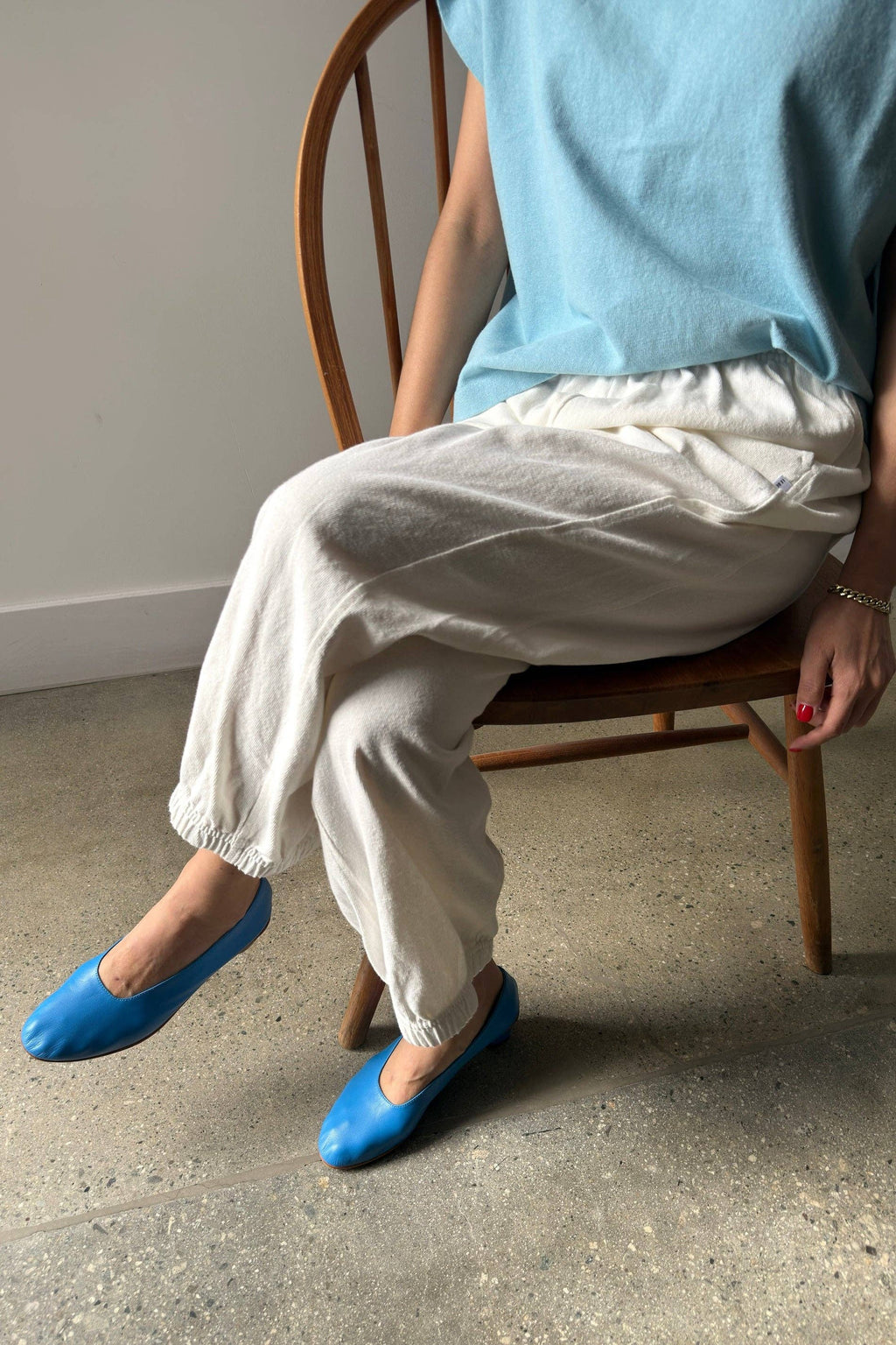 Balloon Pants - White