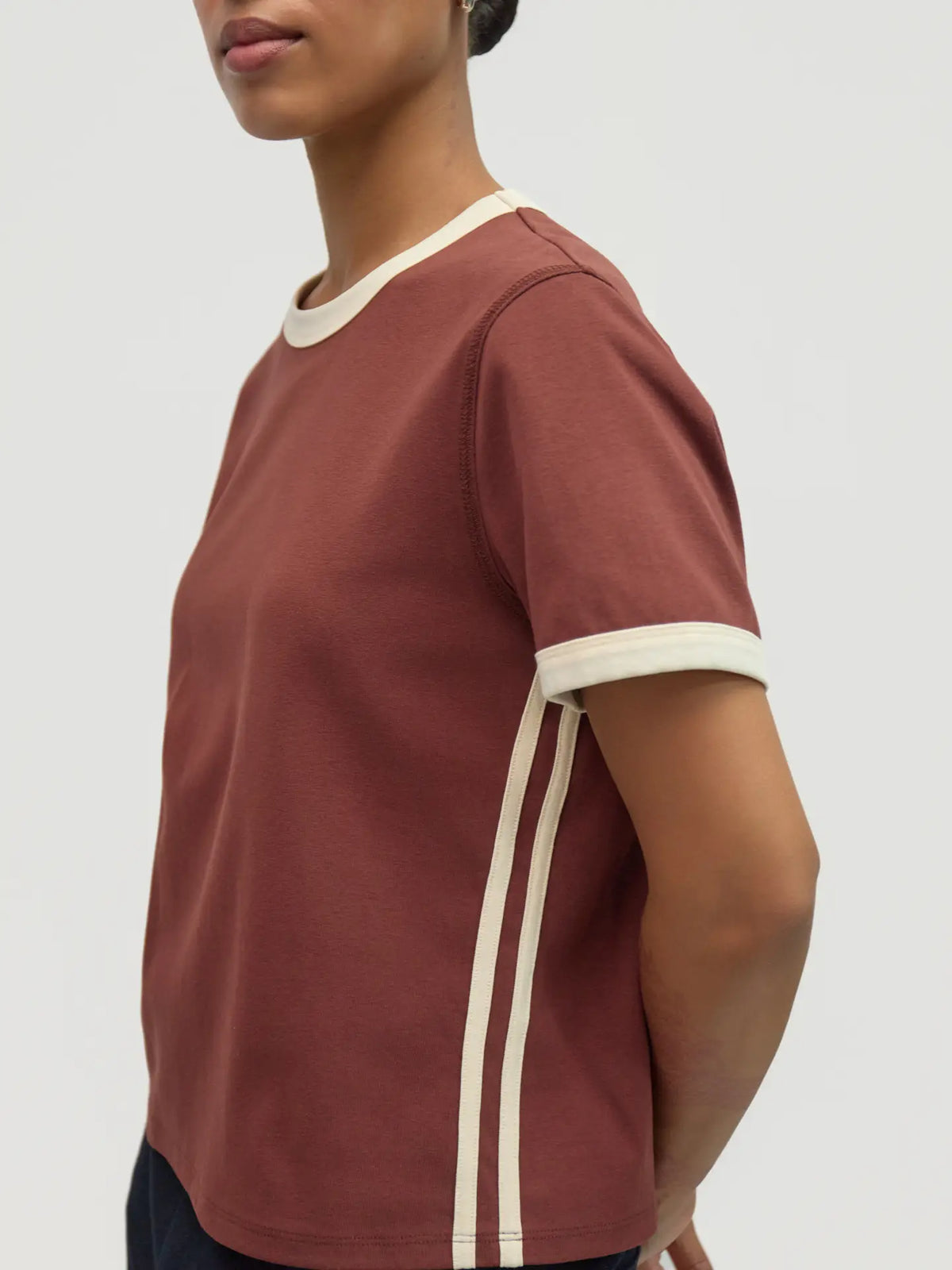 The Cait Top - Brown