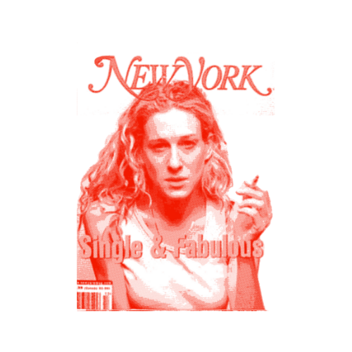 Carrie Bradshaw Baby Graphic Tee - Pink