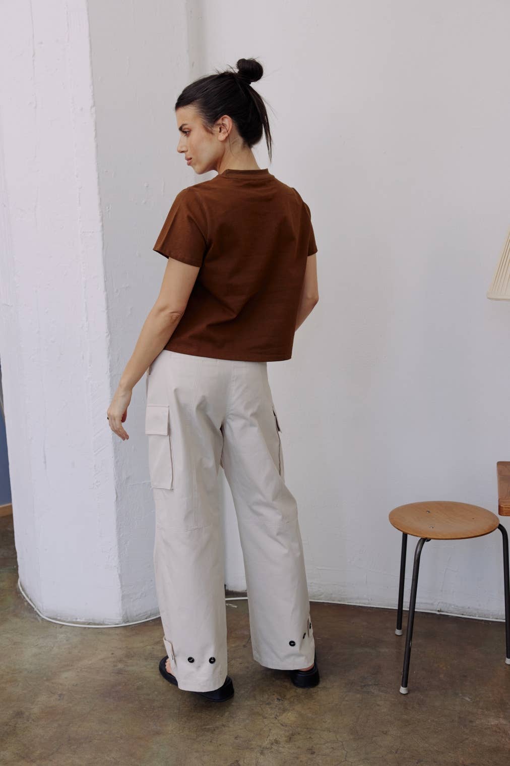 The Lanie Top - Brown
