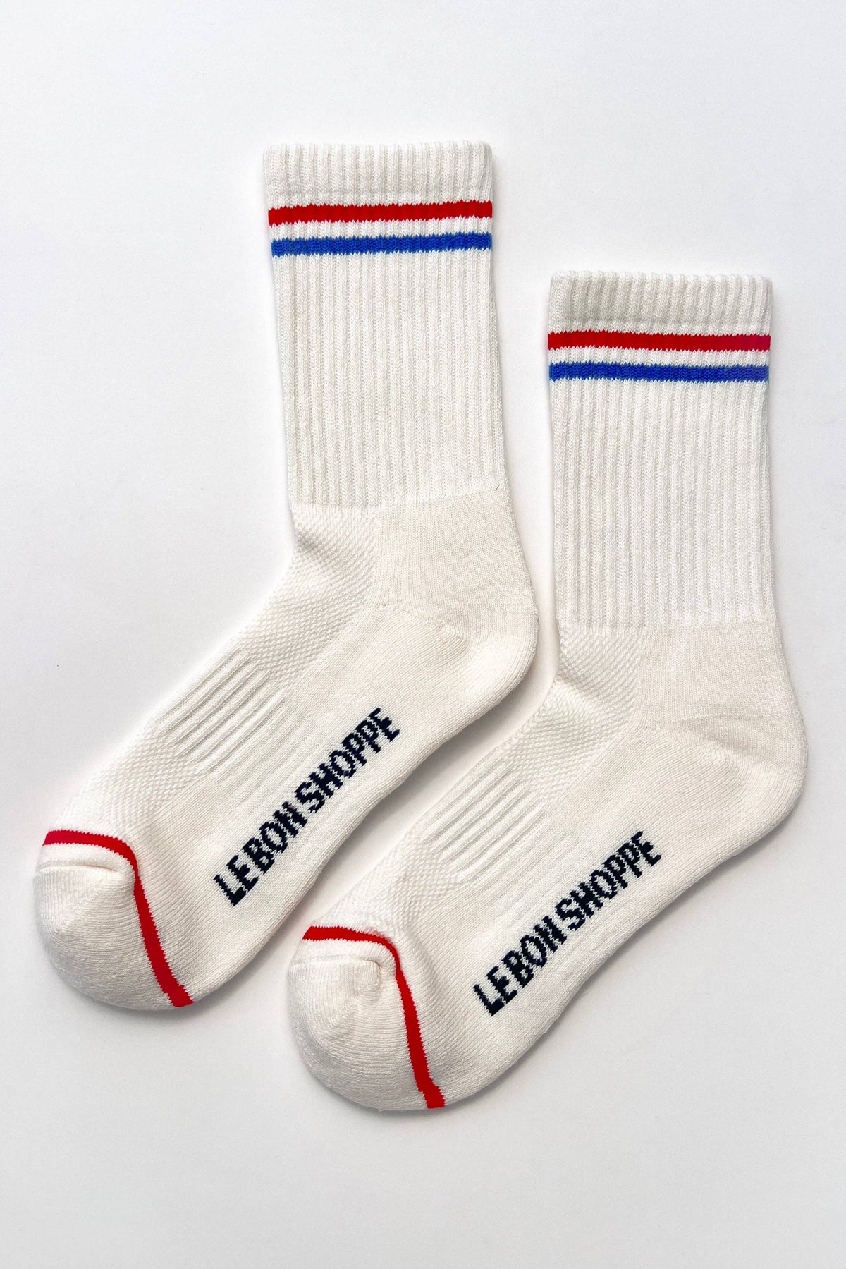 Boyfriend Socks - Milk