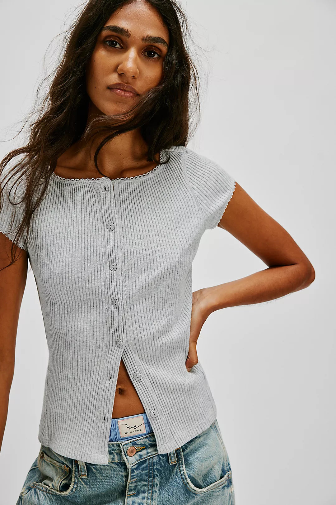 Most Wanted Cardi - Heather Grey