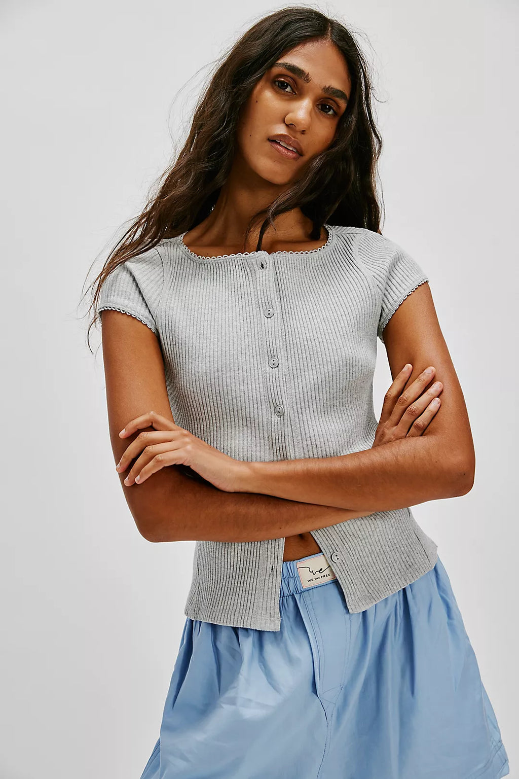Most Wanted Cardi - Heather Grey