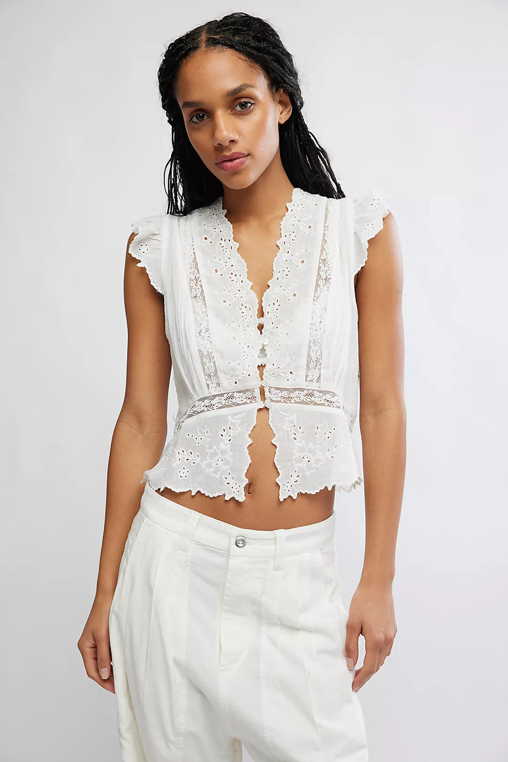 Day Dreamer Top - Ivory