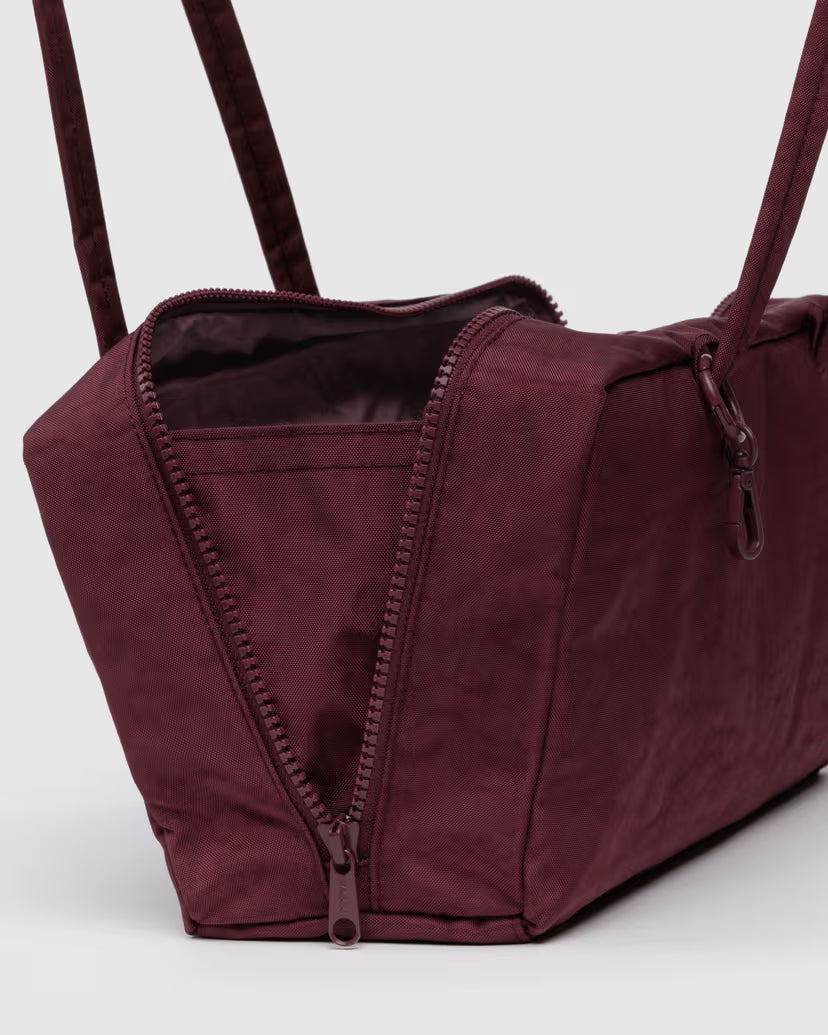 Nylon Bowler Bag- Mahogany