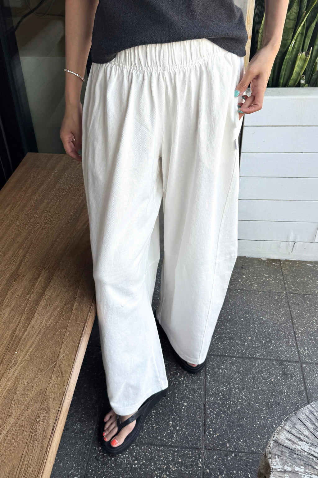 Bare Pants - White