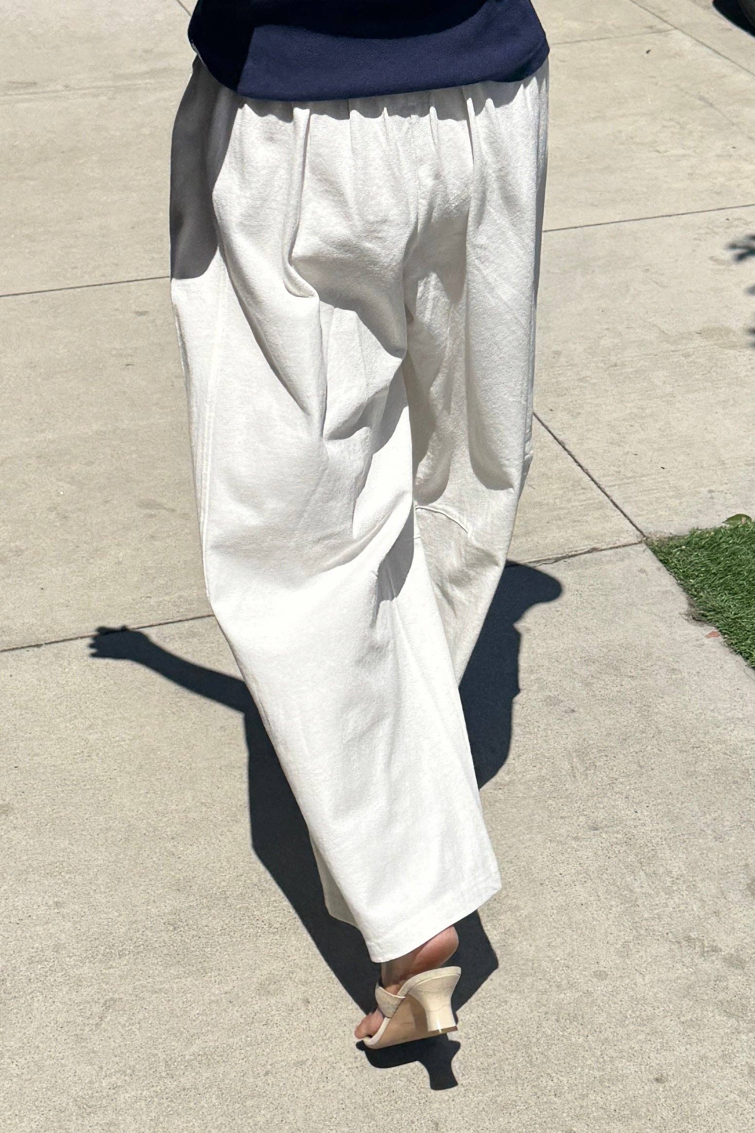 Bare Pants - White