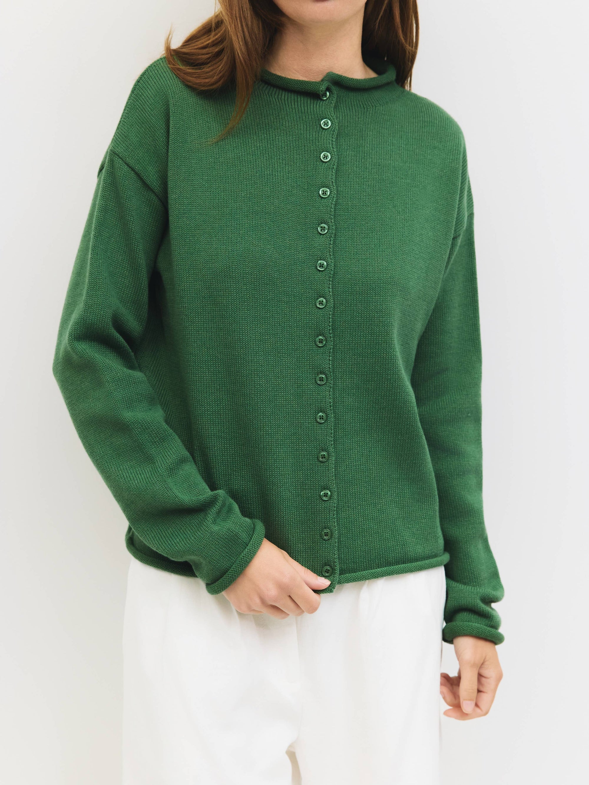 The Marlo Cardigan - Green