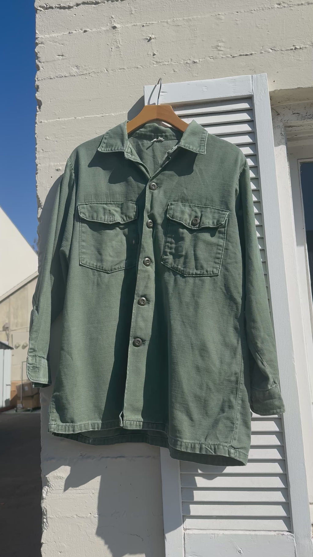 Vintage Military Top