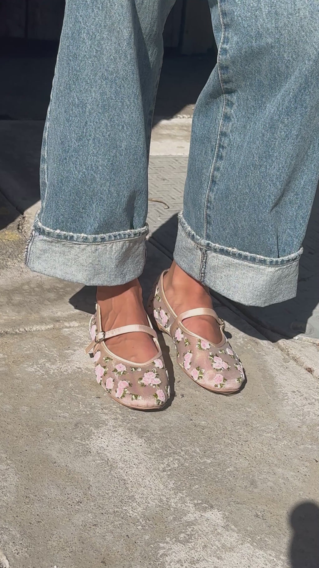Evelyn Embroidered Ballet Flat