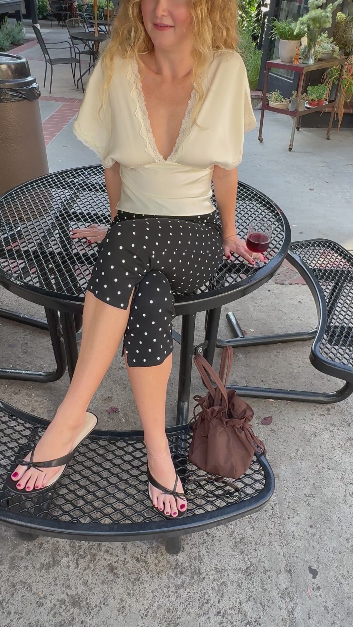 Nadine Kimono Top - Ivory